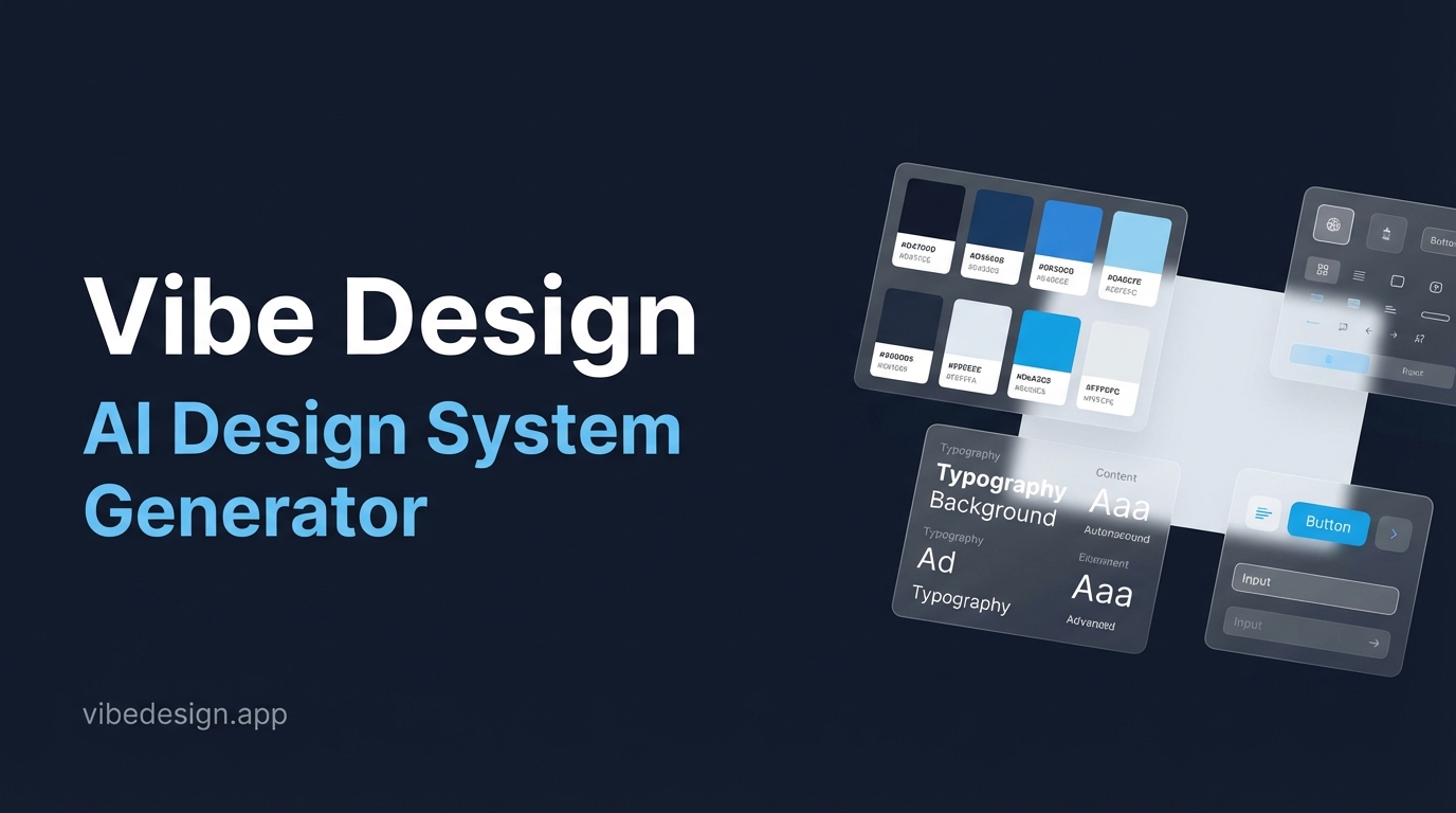 Vibe Design — AI-Powered Design System Generator